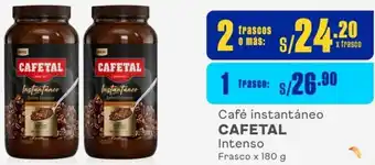 Makro Café instantáneo CAFETAL Intenso 2 Frascos x 180 g oferta