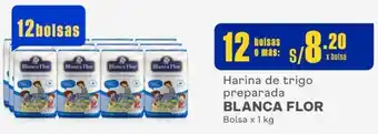 Makro Harina de trigo preparada BLANCA FLOR 12 Bolsas x 1 kg oferta