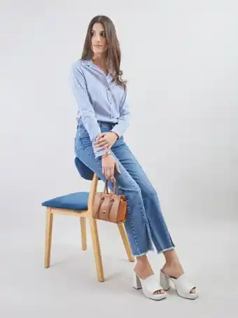 Michelle Belau Blusa manga larga bl01280mta oferta