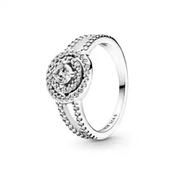 Pandora Anillo halo doble resplandeciente oferta