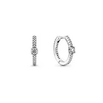 Pandora Aretes de aro resplandecientes oferta