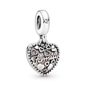 Pandora Charm colgante el amor hace a una familia oferta