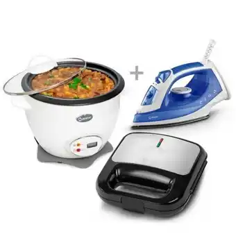 Hiraoka Olla arrocera miray om-t337 1.5l blanco + sandwichera miray sm-72 + plancha miray pmc-65a oferta