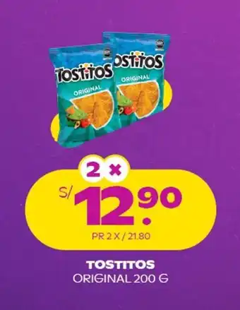 TOSTITOS ORIGINAL 200 G x 2