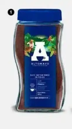Metro Café instantáneo clásico Altomayo x 180 g oferta