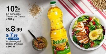 Metro Aceite vegetal Deleite Premium x 900 ml oferta