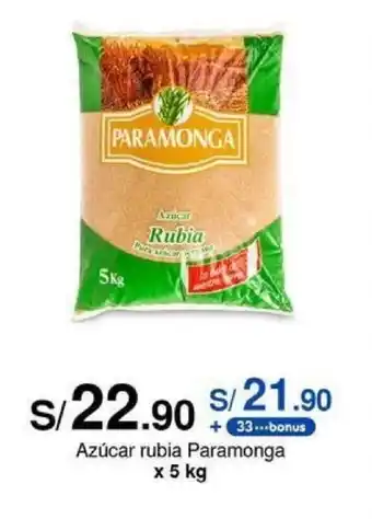 Metro Azúcar rubia Paramonga x 5 kg oferta