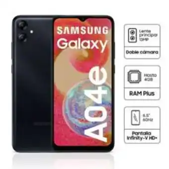 Maestro Samsung galaxy a04e 32gb 3gb nano sim negro oferta
