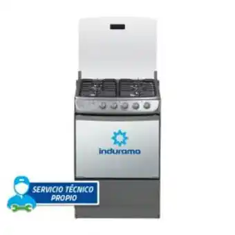 Carsa Cocina gas indurama asturias 24 croma 4 hornillas oferta