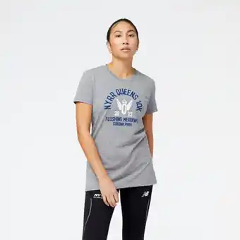New Balance Nyrr queens 10k graphic short sleeve women oferta