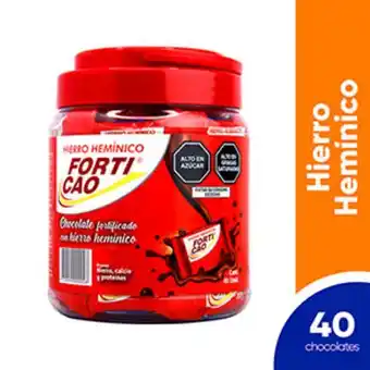 Mifarma Forticao hierro hemínico chocolate oferta