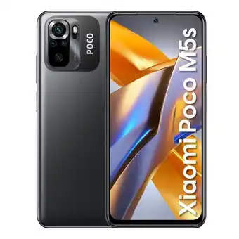Coolbox Celular xiaomi poco m5s 128gb, 6gb ram, cámara principal 64mp + 8mp + 2mp + 2mp, frontal 13mp, 6.43, color gris oferta