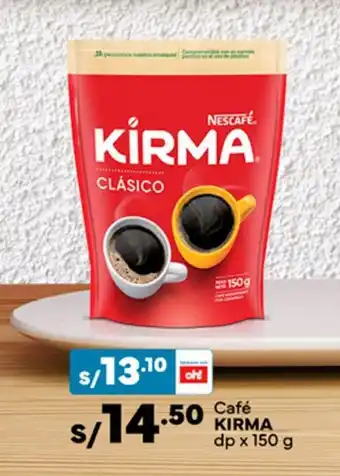 Plaza Vea Café KIRMA dp x 150g oferta