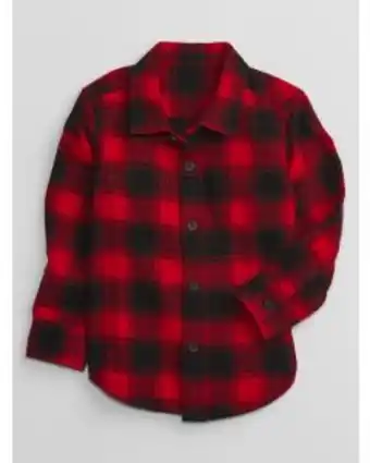 Camisa franela toddler niño