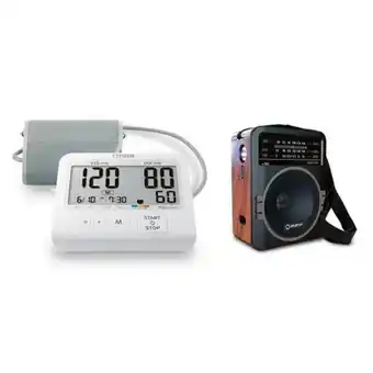 Hiraoka Tensiómetro citizen chu-503 + parlante portátil miray pmbt-47m oferta