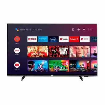 Metro Smart tv led philips 65pud7406 android 4k oferta