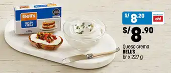 Plaza Vea Queso crema BELL'S br x 227g oferta