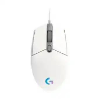 Linio Mouse gamer logitech g203 rgb lightsync white oferta