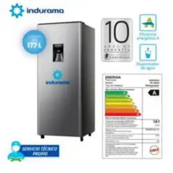 Linio Refrigeradora indurama ri-289d 177l autofrost croma oferta