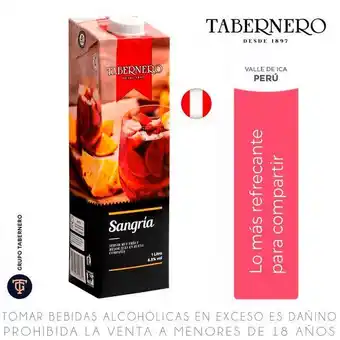 Metro Sangría tabernero caja 1 lt oferta