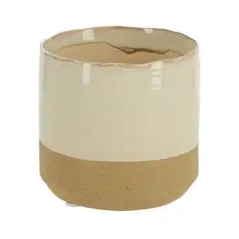 Casaideas Maceta cerámica ceramica dos tonos ø10,8x10,7 cm oferta