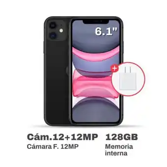 Oechsle Apple iphone 11 6.1 4gb ram 128gb negro oferta