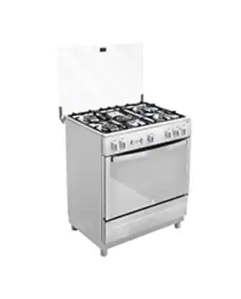 Cocina coldex cx751 inox 5 quemadores plateado