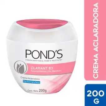Mifarma Crema pond's clarant b3 piel normal a seca - pote 200 g oferta