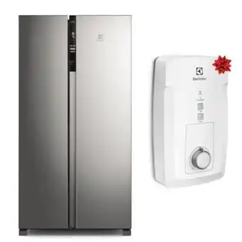 Hiraoka Refrigeradora electrolux ersa53v2hvg no frost 514l + rapiducha electrolux eie045m2xsnuwa oferta