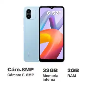 Oechsle Celular xiaomi redmi a2 6.52 2gb ram 32gb light blue oferta