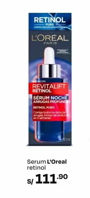 Wong Serum L'Oreal retinol oferta