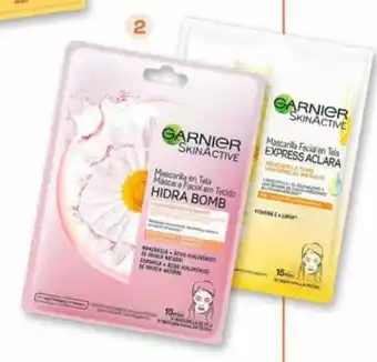 Wong Mascarillas Garnier X 2 oferta