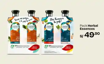 Wong Pack Herbal Essences oferta