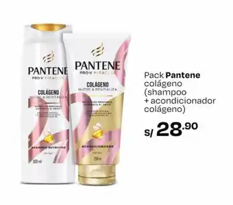 Pack Pantene colágeno (shampoo + acondicionador colágeno)