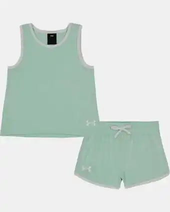 Under Armour Little girls' ua loop terry tank set oferta