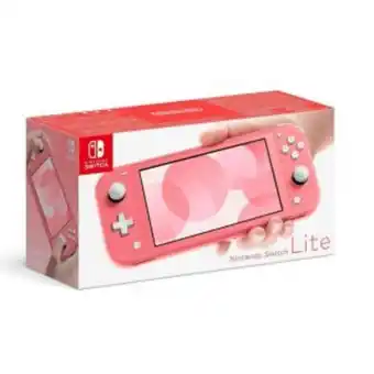 Nintendo switch lite consola (coral)