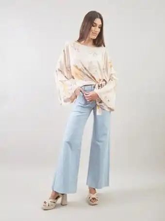 Michelle Belau Blusa manga larga bl01241tci oferta