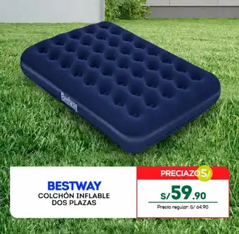 Tottus BESTWAY COLCHÓN INFLABLE DOS PLAZAS oferta