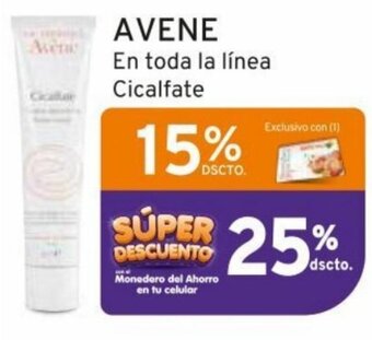 Mifarma AVENE En toda la línea Cicalfate oferta