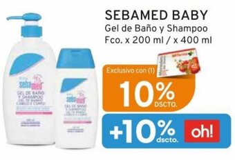 Mifarma SEBAMED BABY Gel de Baño y Shampoo Fco. x 200 ml / x 400 ml oferta