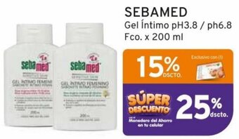 Mifarma SEBAMED Gel Íntimo pH3.8/ph6.8 Fco. x 200 ml oferta