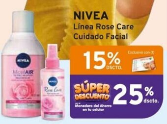 Mifarma NIVEA Línea Rose Care Cuidado Facial oferta