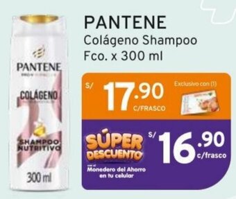 Mifarma PANTENE Colágeno Shampoo Fco. x 300 ml oferta