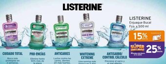Mifarma LISTERINE Enjuague Bucal Fco. x 500 ml oferta