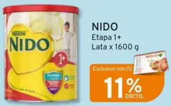 Mifarma NIDO Etapa 1+ Lata x 1600 g oferta