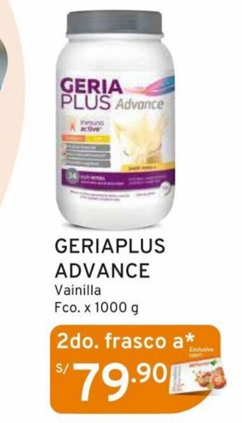 Mifarma GERIAPLUS ADVANCE Vainilla Fco. x 1000 g oferta