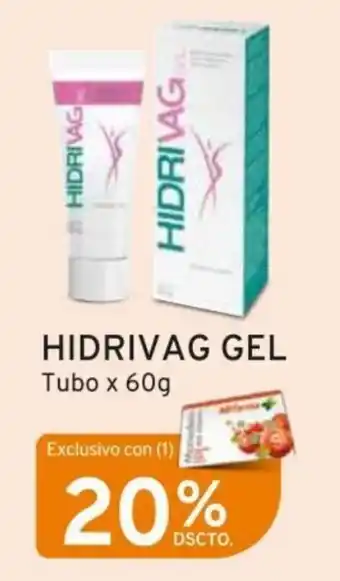 Mifarma HIDRIVAG GEL Tubo x 60g oferta