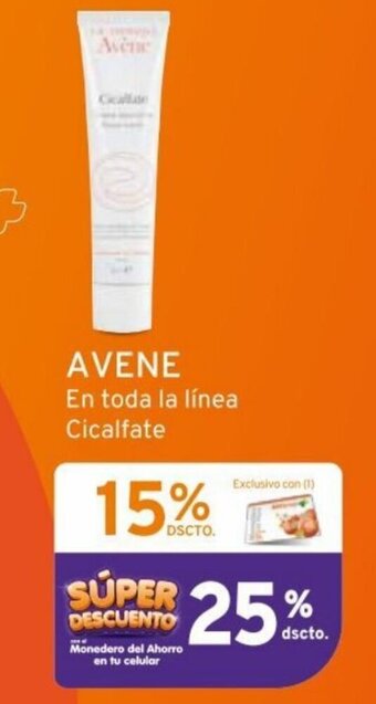 Mifarma AVENE En toda la línea Cicalfate oferta