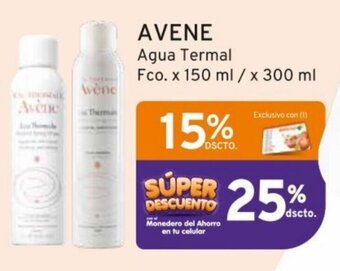 Mifarma AVENE Agua Termal Fco. x 150 ml / x 300 ml oferta