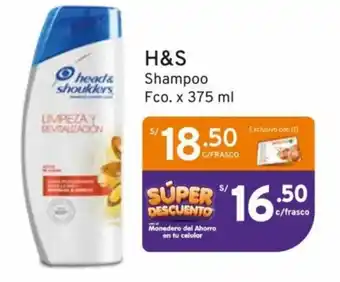 Mifarma H&S Shampoo Fco. x 375 ml oferta